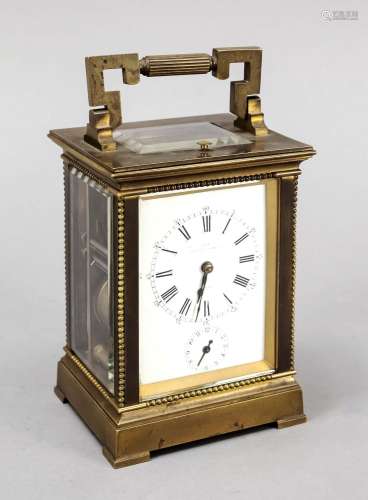 French. Travelling clock with alarm