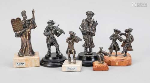 Group of 6 Israeli small sculptures