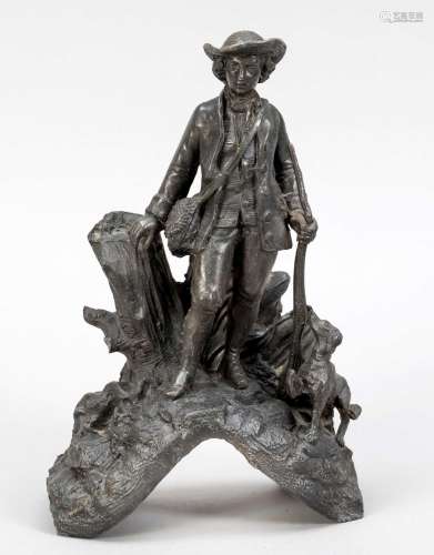 Anonymous sculptor c. 1900, hunter