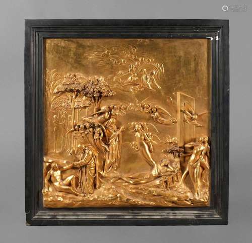 Großes Wandrelief nach Lorenzo Ghiberti