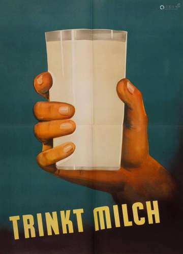 Plakat Trinkt Milch