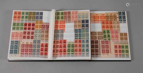 Sammlung Briefmarken Inflation