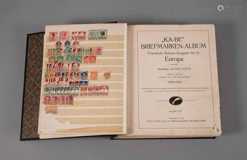 KABE Briefmarkenalbum Europa