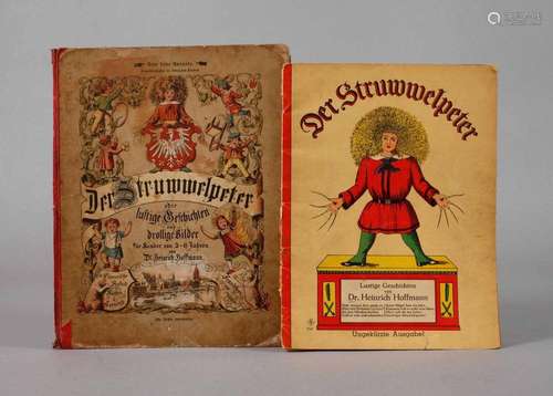 Der Struwwelpeter in zwei Ausgaben