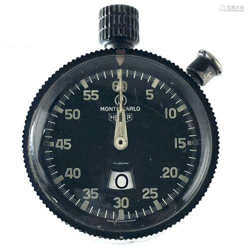 A Heuer Monte Carlo dashboard stopwatch, Royal Air Force iss...