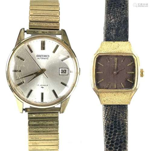 A Seiko 1970`s automatic wristwatch, ref. 7005-2000,