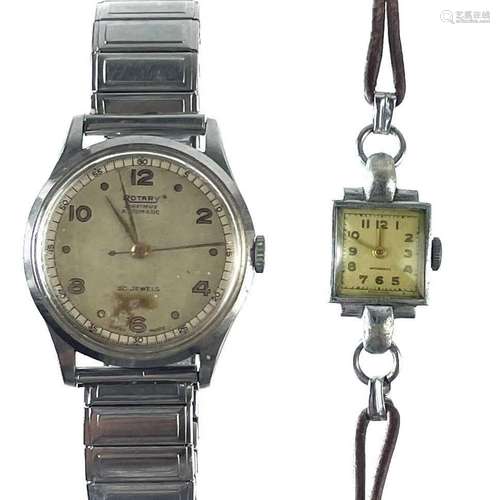 A Rotary Maximus automatic gentleman`s wristwatch, 27mm sign...