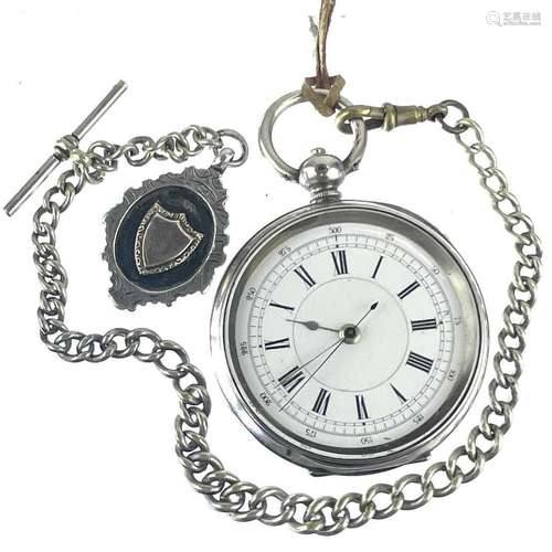 A 935 silver centre seconds chronometer,