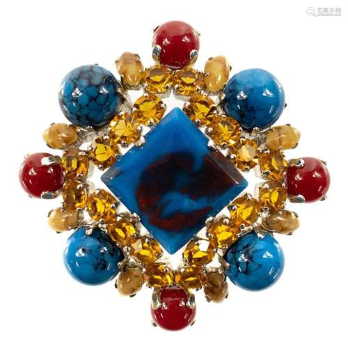 1960`s Christian Dior costume brooch