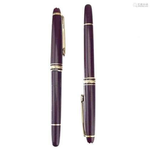 Two Montblanc Pens.