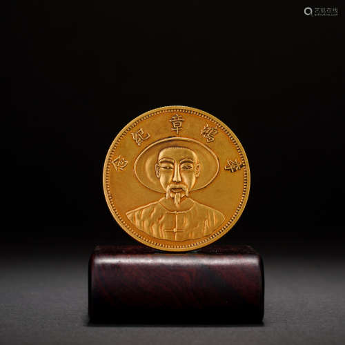 中國古 李鴻章紀念金幣