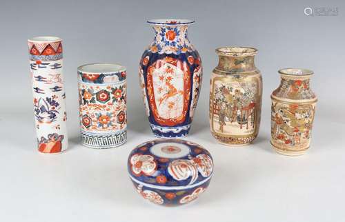 A collection of Japanese porcelain and pottery