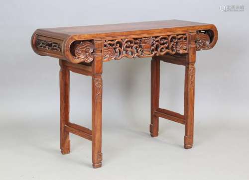A Chinese hardwood scholar's table
