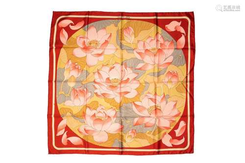 VINTAGE HERMES SQUARE SILK SCARF