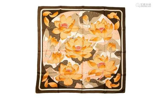 VINTAGE HERMES SQUARE SILK SCARF