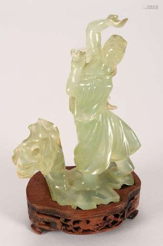 Chinese Serpentine Figure,