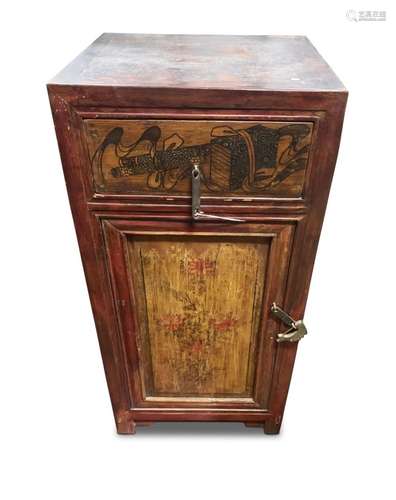 Mongolian Side Cabinet,