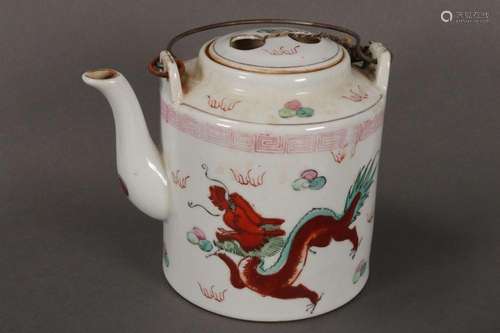 Chinese Porcelain Tea Pot,