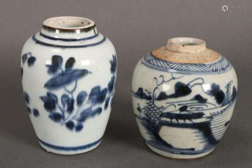 Chinese Blue and White Porcelain Jar,