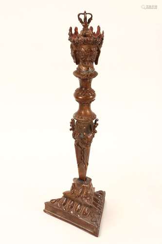 Buddhist Vajra On Stand,