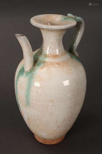 Chinese Crackle Glaze Ewer,