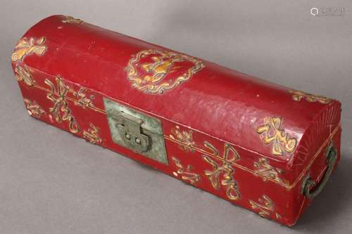 Chinese Red Lacquer Box,