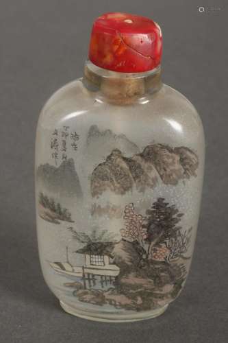 Chinese Glass Snuff Bottle,