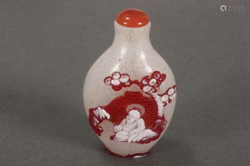 Chinese Glass Snuff Bottle,