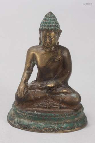 Petit Chinese Bronze Buddha,