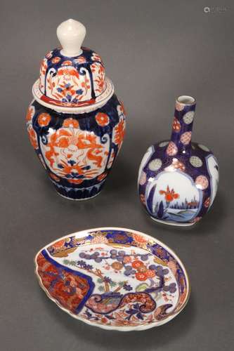 Japanese Imari Temple Vase,