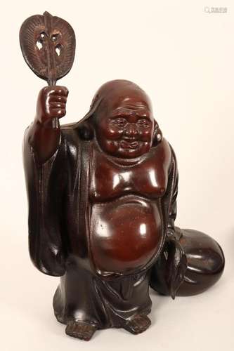 Chinese Cast Iron Buddha,