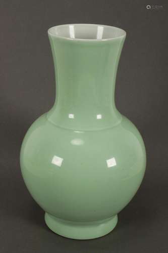 Chinese Celadon Porcelain Vase,