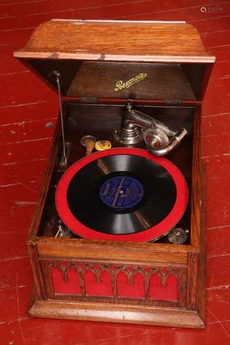 Rexonola Cased Gramophone,