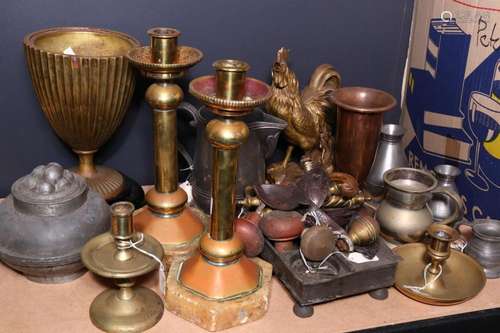 Quantity of Brass and Metal Items,