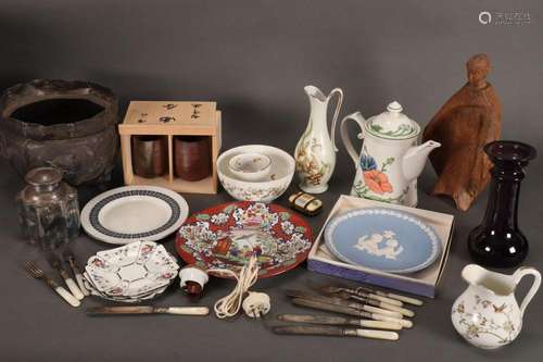 Quantity of Assorted European Porcelain and Silver