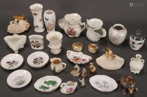 Group of Porcelain Items,