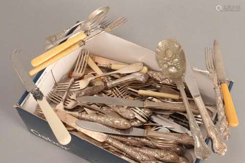 Quantity of Silverplate Cutlery,