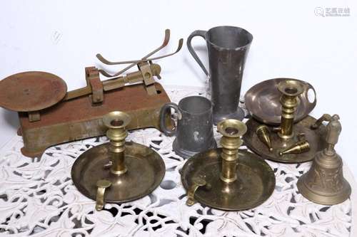 Quantity of Brass and Metal Items,