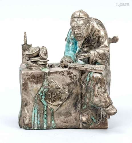 Old arithmetician, China, 20th cent