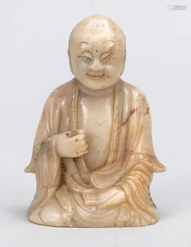 Figure of a monk, China, Qing dynas