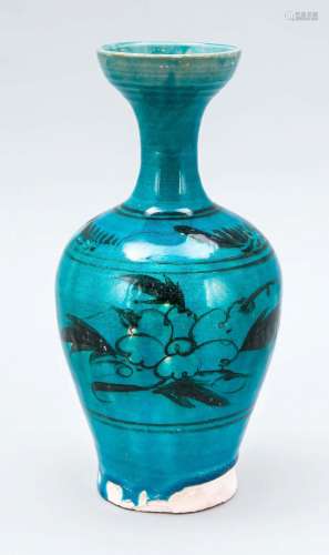 Stoneware vase, China, probably Yua