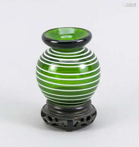 Peking glass water vessel, China, 1