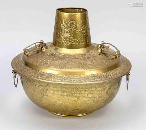 Cooking vessel, China, 19th/20th ce