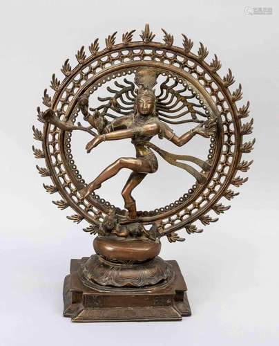 Shiva Nataraja, India or Nepal, 20t