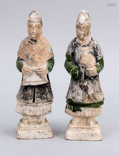 2 Mingqi, China, earthenware with i