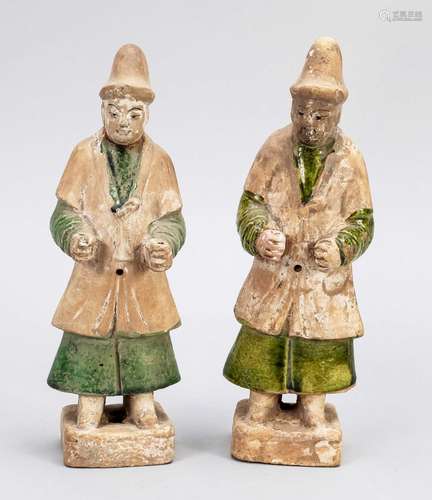 2 Mingqi, China, earthenware with g