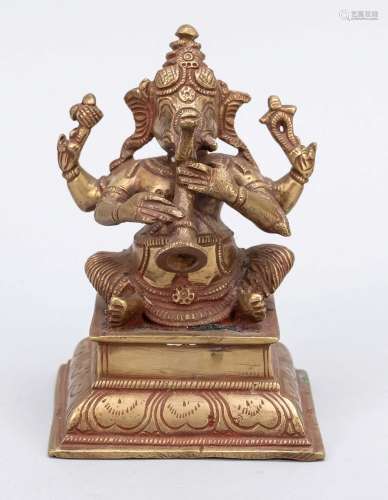 Ganesh, India, 20th century, engrav