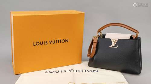 Louis Vuitton, Capucines PM, black,