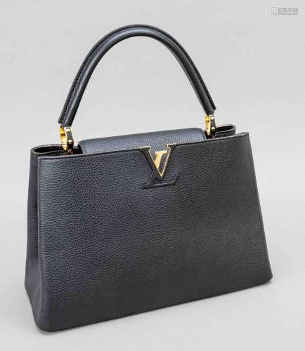 Louis Vuitton, Capucines MM, black