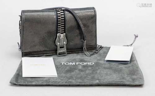 Tom Ford, Small Zip Front Leather S